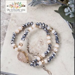 Druzy Stone Bracelet
